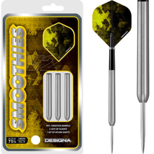 Red Dragon Amberjack 11 30g 90% Tungsten Steel Darts with Flights and Stems 